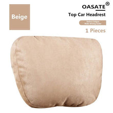 Load image into Gallery viewer, Luxury Car Neck Pillow Car Travel Neck Rest Pillows Seat Cushion Support Car Headrest Neck Support Seat Design Class Soft Universal Adjustable Car Neck Pillow Waist Pillow Universal Driving Seat Car Pillow Sleeping Neck Headrest
