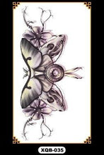 将图片加载到图库查看器，Luxury Colorful And Black Womens Tattoo Temporary Flower Waterproof Elegant Modern Tattoo For Shoulder
