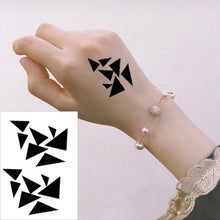 将图片加载到图库查看器，Luxury Different Waterproof Temporary Tattoo Sticker Snake Flower Fake Tattoo Body Art Adult Fashion Stickers For Womens Mens
