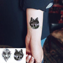 将图片加载到图库查看器，Luxury Different Waterproof Temporary Tattoo Sticker Snake Flower Fake Tattoo Body Art Adult Fashion Stickers For Womens Mens
