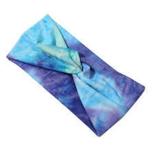 Load image into Gallery viewer, Luxury Fashion Winter Soft Solid Color Elastic Elegant Wide Knitting Cross Lightweight Headband Yoga Turban Bandage Bandanas Hair Bands For Women
