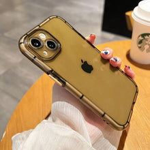 Load image into Gallery viewer, Luxury Fluorescence Phone Case For iPhone 13 14Pro Max 14 Plus Shockproof Clear Soft Silicone Cover Shockproof Thin Transparent Case  Drop Protection for iPhone

