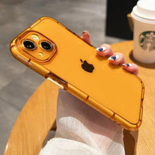 Load image into Gallery viewer, Luxury Fluorescence Phone Case For iPhone 13 14Pro Max 14 Plus Shockproof Clear Soft Silicone Cover Shockproof Thin Transparent Case  Drop Protection for iPhone
