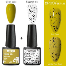 Load image into Gallery viewer, Luxury Gel Nail Polish Permanent Glossy Matte Egg Effect Elegant Stylish Eggshell Design For Women And Lady Nail Gel

