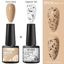 Load image into Gallery viewer, Luxury Gel Nail Polish Permanent Glossy Matte Egg Effect Elegant Stylish Eggshell Design For Women And Lady Nail Gel
