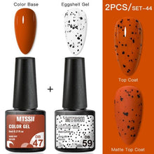 Load image into Gallery viewer, Luxury Gel Nail Polish Permanent Glossy Matte Egg Effect Elegant Stylish Eggshell Design For Women And Lady Nail Gel
