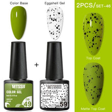Load image into Gallery viewer, Luxury Gel Nail Polish Permanent Glossy Matte Egg Effect Elegant Stylish Eggshell Design For Women And Lady Nail Gel
