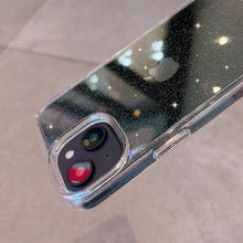 Load image into Gallery viewer, Luxury Glitter Bumper Clear Case for IPhone 14 13 12 11 Pro Max Mini X XS Max XR Cute Shining Shockproof Silicone Cover Hard Back Shockproof Protective Phone Cover For iPhone
