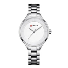 Load image into Gallery viewer, Luxury Gold Womens Watch Stainless Steel Ladies Wrist Watches Analog Quartz Watch Steel Quartz Ladies Watch Waterproof Stainless Steel Wrist Watch For Women
