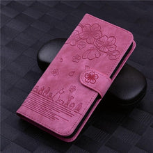 将图片加载到图库查看器，Luxury Leather Flip Phone Case For iPhone 14 13 Pro Max 11 12 Mini XR X XS Max Magnetic Wallet Bracket Cover PU Leather Stylish Case with Credit Card Holder Flip Drop Protection Shockproof Phone Cover
