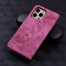 将图片加载到图库查看器，Luxury Leather Flip Phone Case For iPhone 14 13 Pro Max 11 12 Mini XR X XS Max Magnetic Wallet Bracket Cover PU Leather Stylish Case with Credit Card Holder Flip Drop Protection Shockproof Phone Cover
