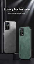 将图片加载到图库查看器，Luxury Leather Magnetic Case For Xiaomi Redmi Note 11 10 9 11E Pro 11S 10S 12 12X 10C POCO X3 NFC Pro F3 Covers With Metal Plate  Leather Premium Back Cover Mobile Phone Case Flexible Protective Ultra Thin Scratchproof Phone Cover
