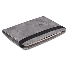Load image into Gallery viewer, Luxury Leather Passport Elegant Cover Travel Passport Wallet Holder Document Organizer Case Men And Women Accessories
