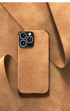 Load image into Gallery viewer, Luxury Leather Phone Case For iPhone 14 13 12 11 Pro Max Mini X XS XR 7 8 Plus SE Retro Solid Color Soft Silicone Cover PU Leather Classic Luxury Business Slim Cover Non-Slip Anti Scratch Full Protective Phone Cases
