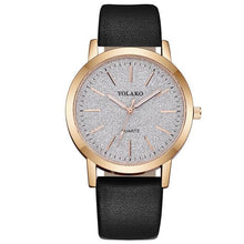 Load image into Gallery viewer, Luxury Leather Quartz Womens Watch Fashion Women Wristwatch Fashion Quartz Watch Elegant Diamond Wristwatch Elegant High Quality Leather Strap Womens Wrist Watches
