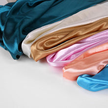 Load image into Gallery viewer, Luxury Long Soft Square Silk Scarves Lightweight Elegant Satin Silk Soft Head Wrap Escharpe Hijab Scarf Muslim Female Silky Shawls Wrap Hair Head Scarves Bandanna For  Women 90*90cm
