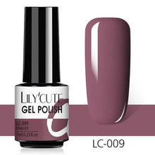 Load image into Gallery viewer, Luxury Metallic Womens Nail Polish Silver Rose Permanent UV Gel Nail Varnish Elegant Luxury Metal Effect More Collor For Girls
