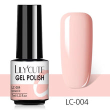 Load image into Gallery viewer, Luxury Metallic Womens Nail Polish Silver Rose Permanent UV Gel Nail Varnish Elegant Luxury Metal Effect More Collor For Girls
