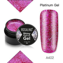 Load image into Gallery viewer, Luxury Modern Crystal Shiny Gel Nail Polish Painting Nails Art Design Diamond Manicure Gel Luxury Design For Women and Girls
