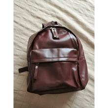 Load image into Gallery viewer, Luxury Modern Women Unique Style Women Backpack Leather School Bag For Teengers Gilrs Large capacity PU Travel backpack
