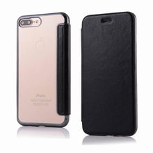 Load image into Gallery viewer, Luxury Slim Leather Wallet Flip Case For iPhone 14 Pro 13 12 Card Holder Cover Shock-Absorption Anti-Scratch Bumper Back Cover for New iPhone
