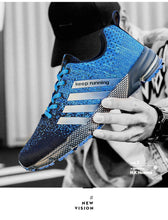 Load image into Gallery viewer, Luxury Sport Mens Sneakers Mesh Breathable Casual Men Shoes Comfortable Non-Slip Shock Absorption Light Outdoor Walking Comfortable Running Sneakers
