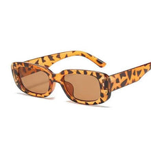 将图片加载到图库查看器，Luxury Square Black Women Retro Vintage Sunglasses Small Rectangle Female Sun Glasses Vintage Design Eyewear
