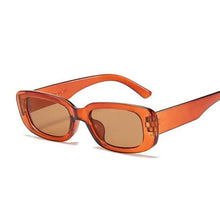将图片加载到图库查看器，Luxury Square Black Women Retro Vintage Sunglasses Small Rectangle Female Sun Glasses Vintage Design Eyewear
