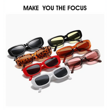 将图片加载到图库查看器，Luxury Square Black Women Retro Vintage Sunglasses Small Rectangle Female Sun Glasses Vintage Design Eyewear
