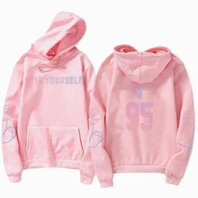 将图片加载到图库查看器，Luxury Unisex Hoodie Hoodies Sweatshirt Love Yourself Hoody Sweatshirt Boys Hoody Hoodies Cool Print Casual Drawstring Warm Winter Stylish Design Hoodie For Men Women

