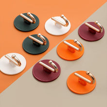 Load image into Gallery viewer, Luxury Wall Hooks Without Punching Self-Adhesive Suitable for Kitchen and Bathroom key Holder Seamless Hooks Behind The Door Wall Mounted Coat Rack Plastic Hook Home Decorative Small Hooks for Hanging Hat Coats Towel Jacket

