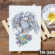 Load image into Gallery viewer, Luxury Waterproof Wolf Fox Temporary Watercolor Tattoo Sticker Modern 3D Animals Tattoos
