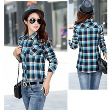 将图片加载到图库查看器，Luxury Winter Warm, Plus Velvet Thicken Plaid Shirt Style Coat Jacket For Women Clothes/Tops/Casual/Jacket/Outerwear For Female
