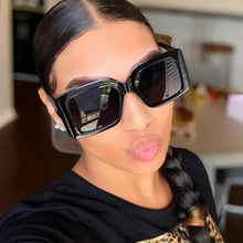Load image into Gallery viewer, Luxury Women Oversized Square Sunglasses Modern Design Big Frame Fashion Female Sunglasses UV400 Glasses
