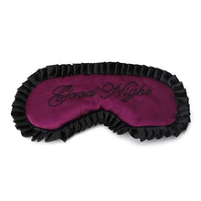 Load image into Gallery viewer, Luxury Women Silk Sleep Eye Mask Soft Ladies Ultra Lightweight Adjustable Strap Eye Mask Night Blindfold
