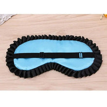 Load image into Gallery viewer, Luxury Women Silk Sleep Eye Mask Soft Ladies Ultra Lightweight Adjustable Strap Eye Mask Night Blindfold
