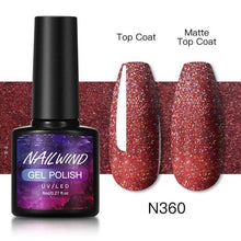 Load image into Gallery viewer, Luxury Womens Colorful Gel Nail Polish 8ml Semi Permanent UV/LED Glossy Effect Popular Design For Women and Girls in Fashion Style
