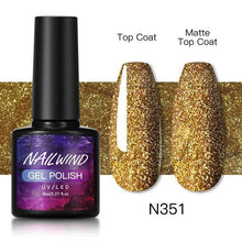 Load image into Gallery viewer, Luxury Womens Colorful Gel Nail Polish 8ml Semi Permanent UV/LED Glossy Effect Popular Design For Women and Girls in Fashion Style

