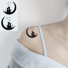 Load image into Gallery viewer, Luxury Womens Different Temporary Waterproof Tattoo Sticker Feather Dandelion Tattoos For Makeup Party
