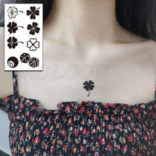 Load image into Gallery viewer, Luxury Womens Different Temporary Waterproof Tattoo Sticker Feather Dandelion Tattoos For Makeup Party

