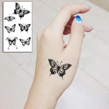 Load image into Gallery viewer, Luxury Womens Different Temporary Waterproof Tattoo Sticker Feather Dandelion Tattoos For Makeup Party
