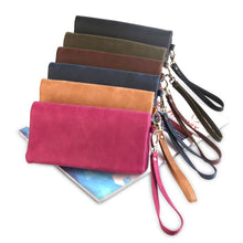 Load image into Gallery viewer, Luxury Women's Leather Clutch Wallet
