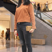 Load image into Gallery viewer, Luxury Women's Leather Clutch Wallet
