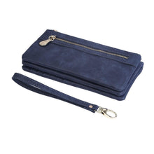 Load image into Gallery viewer, Luxury Women's Leather Clutch Wallet
