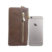 Load image into Gallery viewer, Luxury Women's Leather Clutch Wallet

