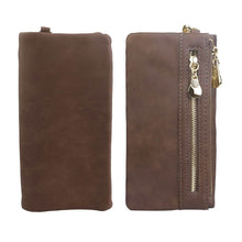 Load image into Gallery viewer, Luxury Women's Leather Clutch Wallet
