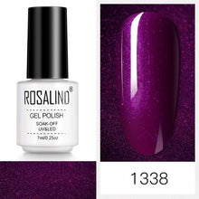 Load image into Gallery viewer, Luxury Womens Pink Shiny Nail Gel Polish Varnish Permanent UV Gel Popular High Quality Colorful Nail Polish
