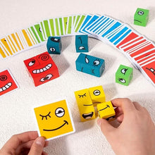 Load image into Gallery viewer, Magic Face-Changing Wooden Cube Building Blocks Set
