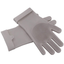 Load image into Gallery viewer, Magic Silicone Brush Dishwashing Gloves
