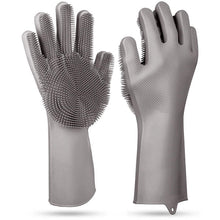 Load image into Gallery viewer, Magic Silicone Brush Dishwashing Gloves
